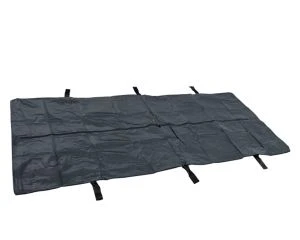 Svart PVC Cadaver Body Bag